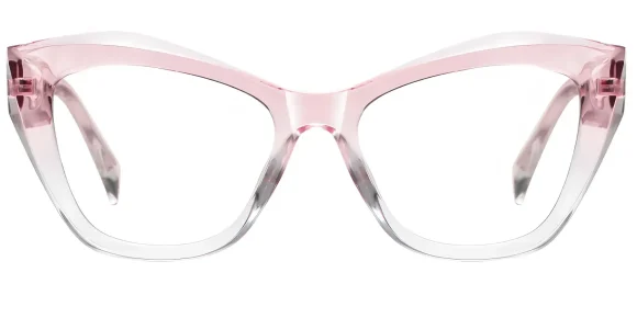PF2197 Pink-Transparent eyeglass frame