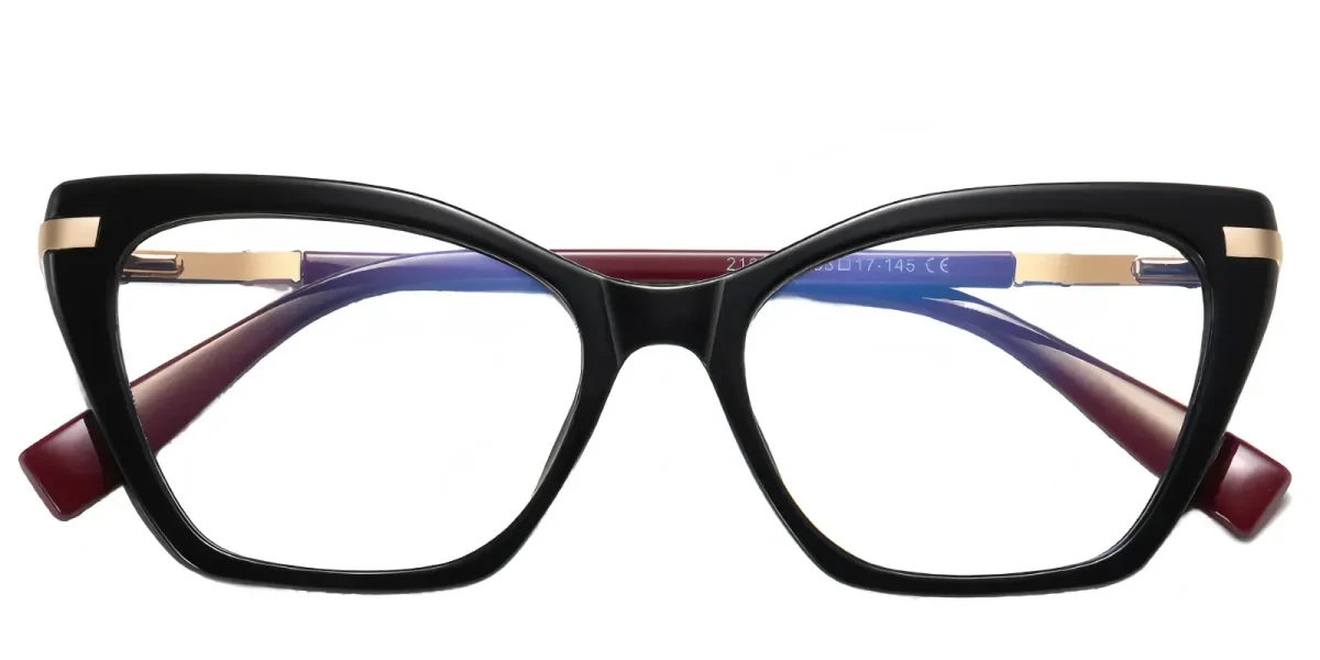 PF2104 Black Glasses 0