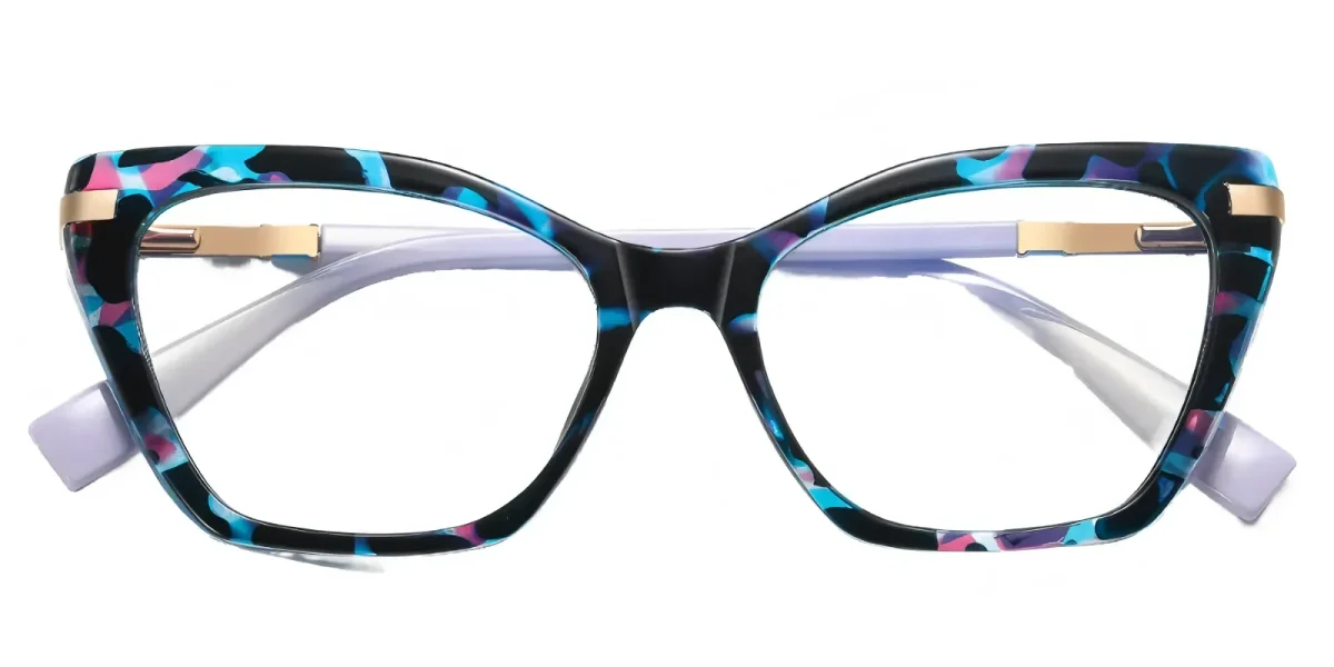 PF2104 Floral-Patterns Glasses 0