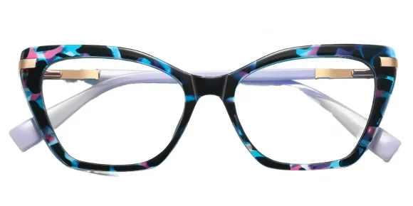 PF2104 Floral-Patterns eyeglass frame