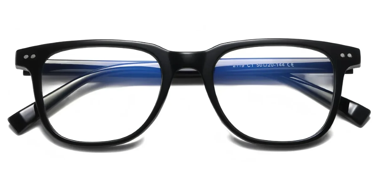 PF2119 Black Glasses 0