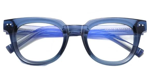 PF2120 Blue eyeglass frame