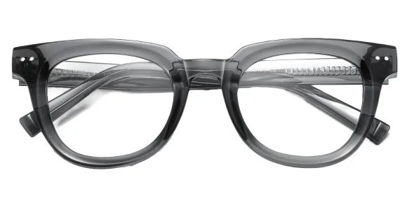 PF2120 Grey eyeglass frame