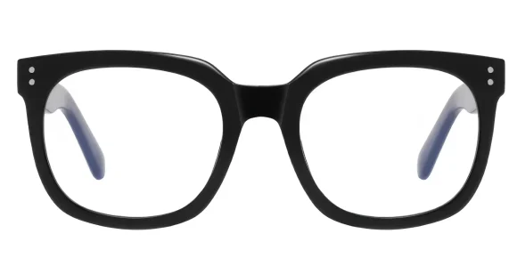 PF2124 Black eyeglass frame