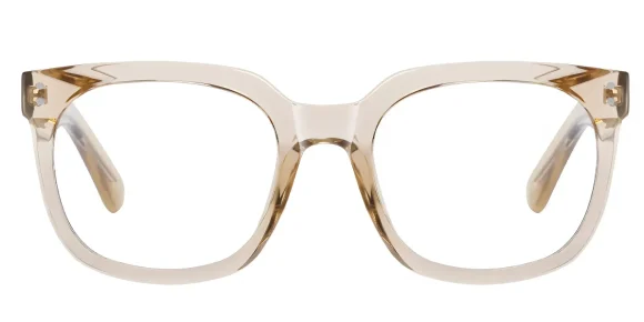 PF2124 Champagne eyeglass frame