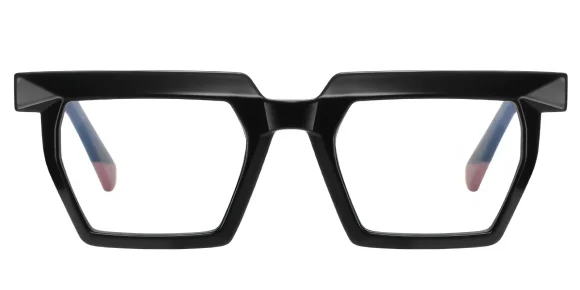 PF2144 Black eyeglass frame