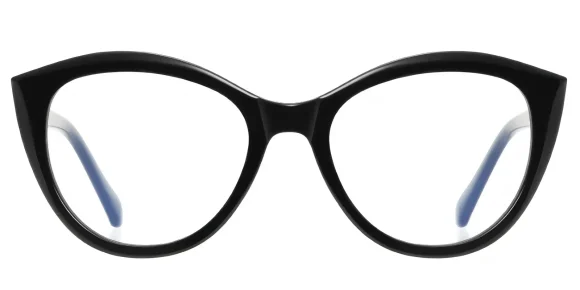 PF2145 Black eyeglass frame