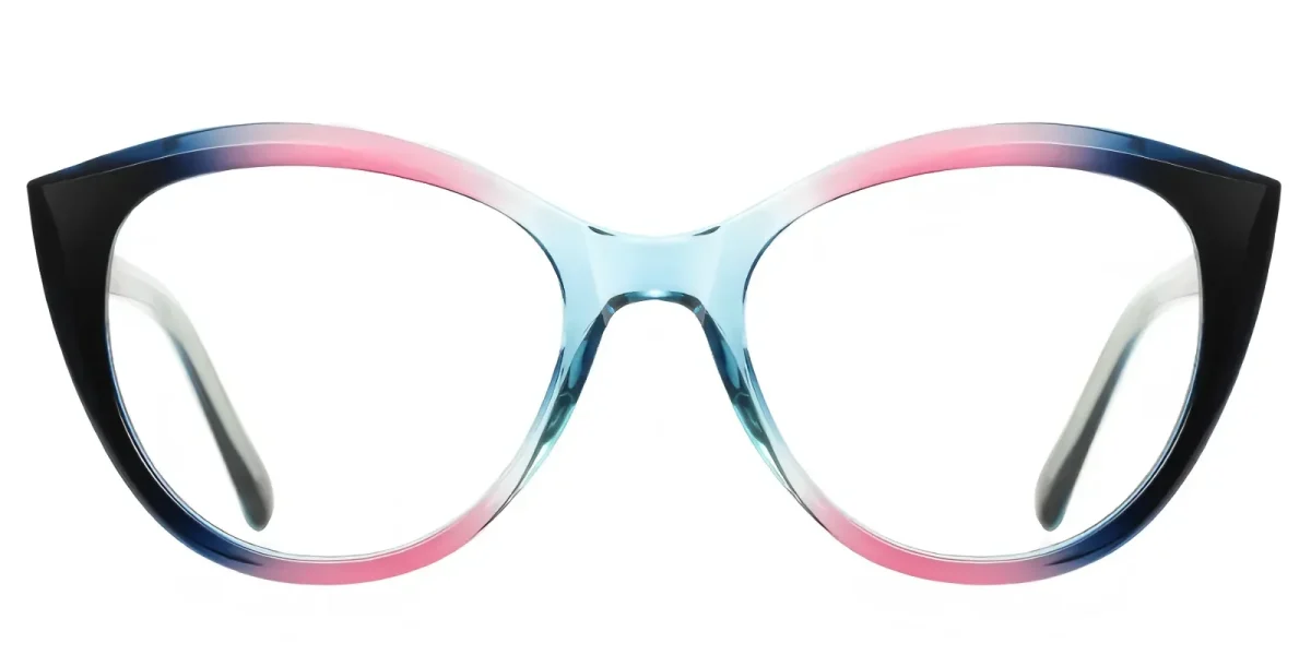 PF2145 Blue-Pink-Green Glasses 0