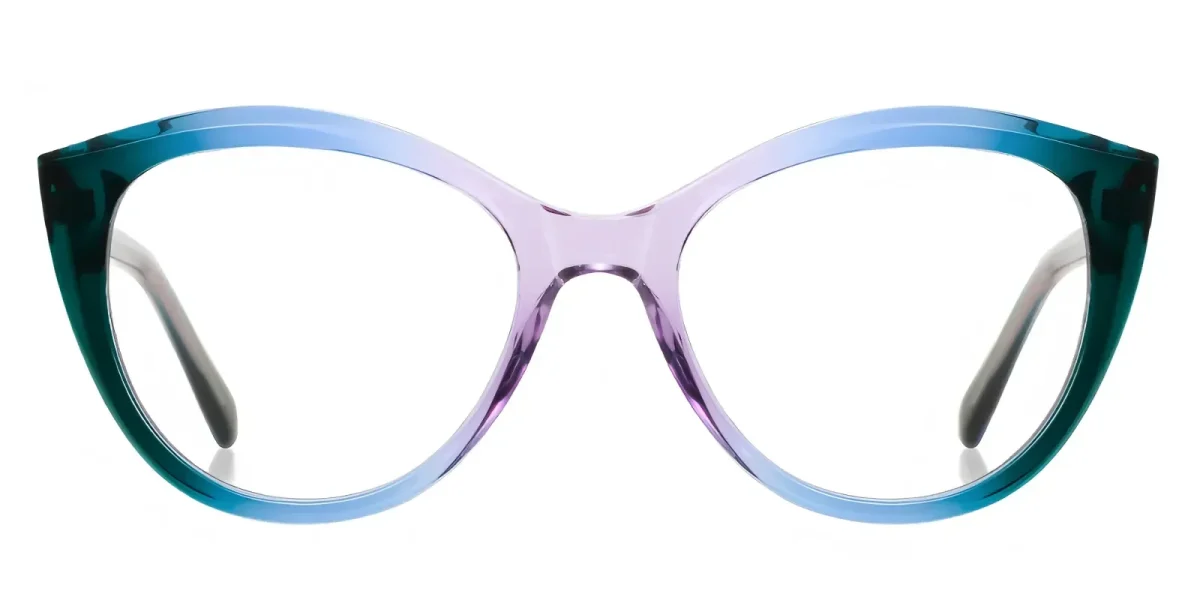 PF2145 Green-Blue-Purple Glasses 0