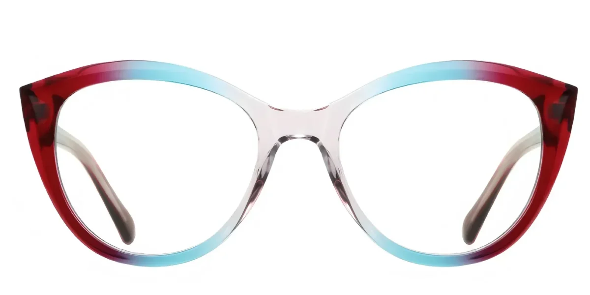 PF2145 Red-Green-Pink Glasses 0