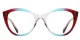 PF2145 Red-Green-Pink Glasses 0