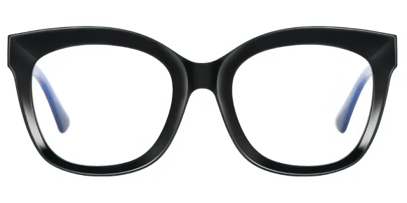 PF2101 Bright-Black eyeglass frame
