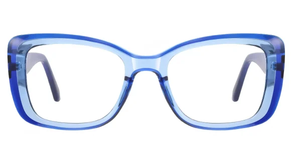 PF2147 Blue eyeglass frame