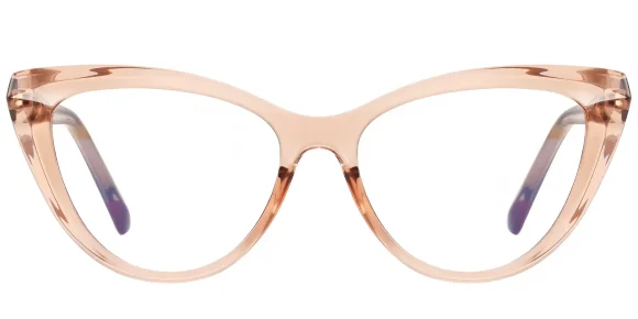 PF2152 Champagne eyeglass frame