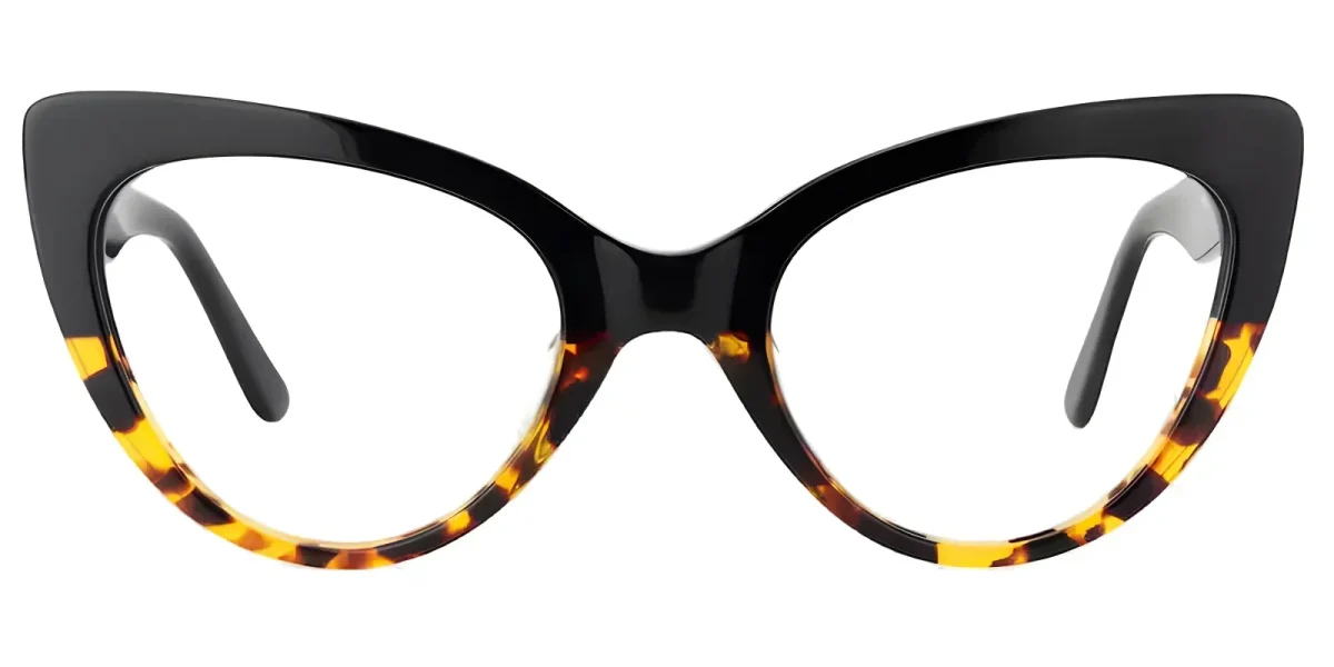 Cathleen Yellow-Tortoise Glasses 0
