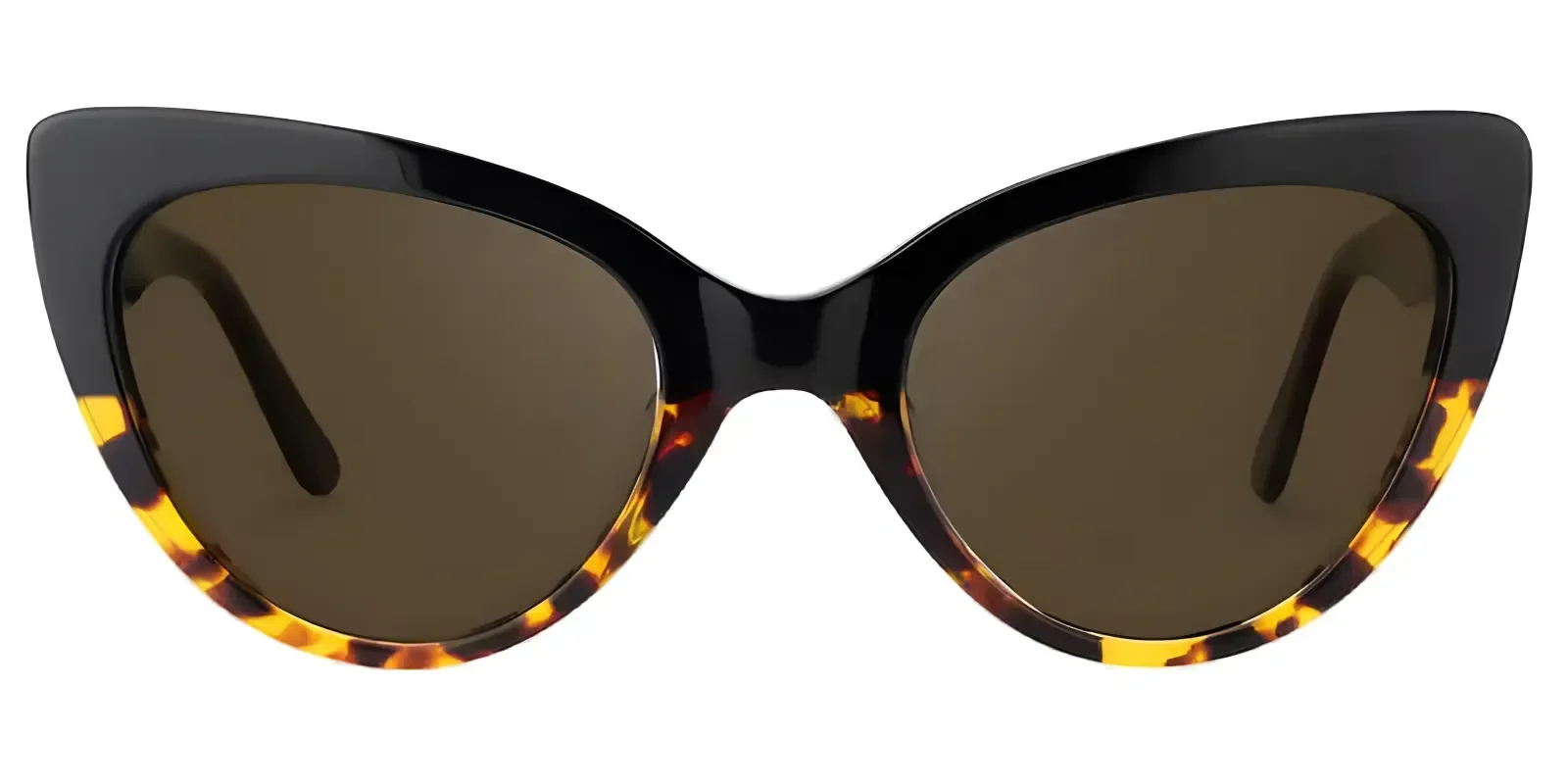 Cathleen Yellow-Tortoise-T eyeglass frame