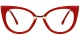 Selina Red Glasses 0