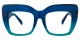 Norene Blue-Green glasses