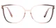 Fredia Pink-Tan glasses 2