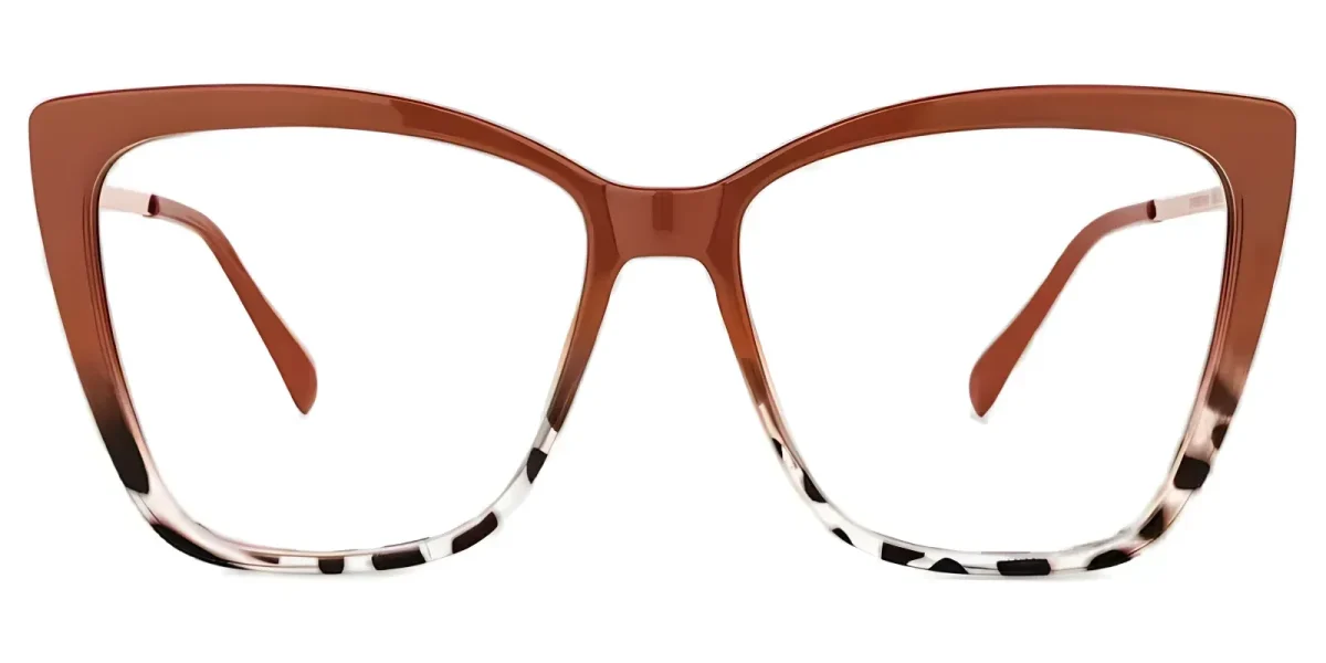 Portia Orange Glasses 0