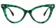 Lyuba Green-Floral Glasses 0