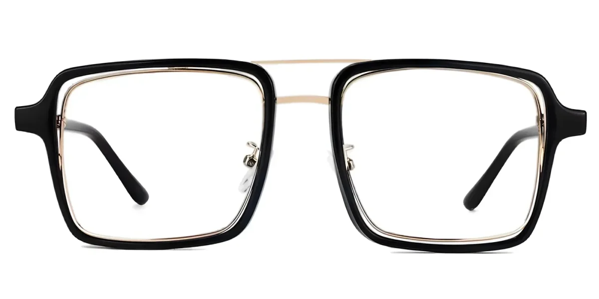 Unicorn Black-Gold Glasses 0