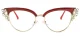 Bader Red Glasses 0