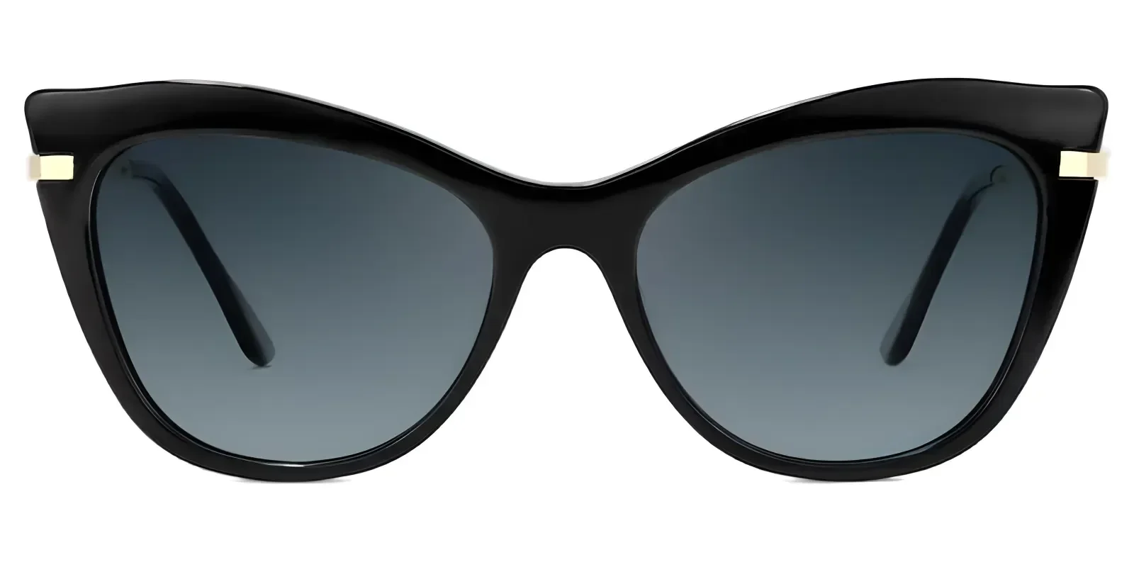 Letitia Black-T eyeglass frame