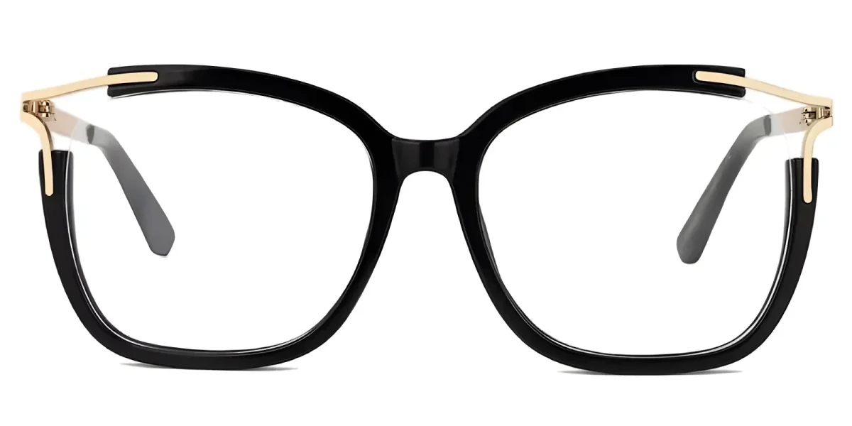 Rhea Black Glasses 0