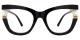 Yolanda Black Glasses 0