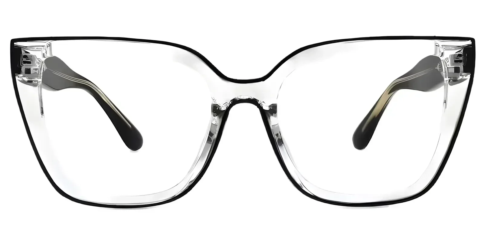 Adebola Black-Crystal eyeglass frame