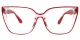 Adebola Red glasses