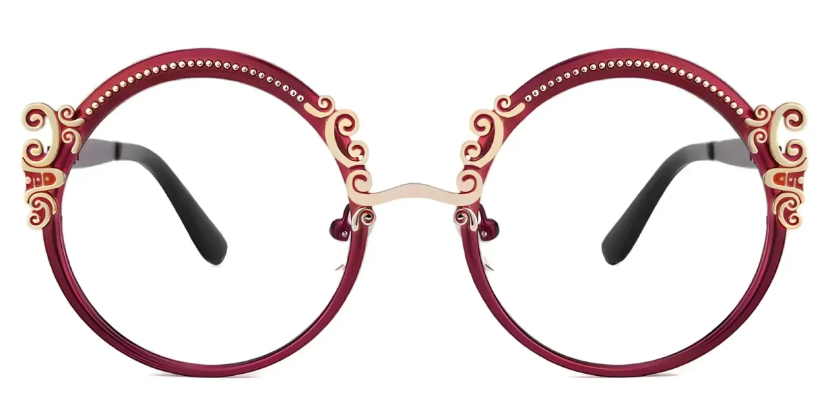 Denze Red Glasses 0