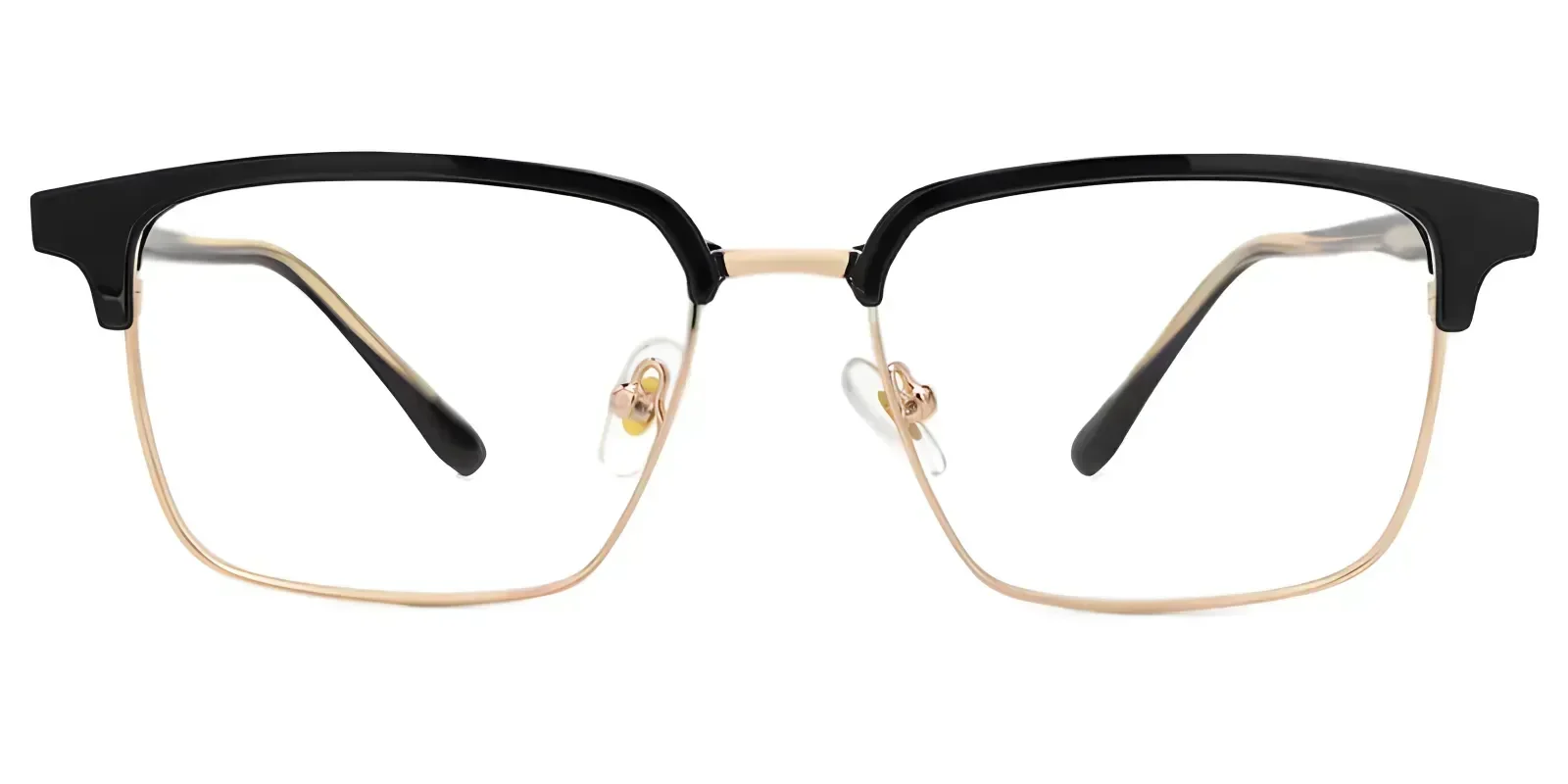 Dardhan Black-Gold eyeglass frame