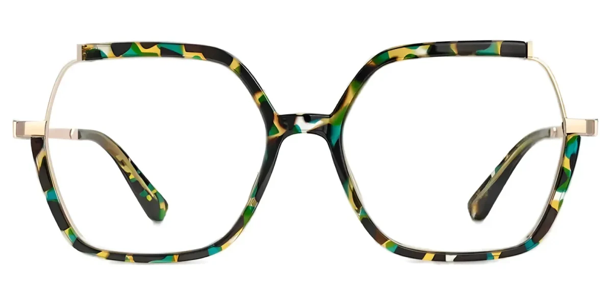 Joselyn Green-Havana Glasses 0