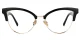 Dalila Black glasses 3