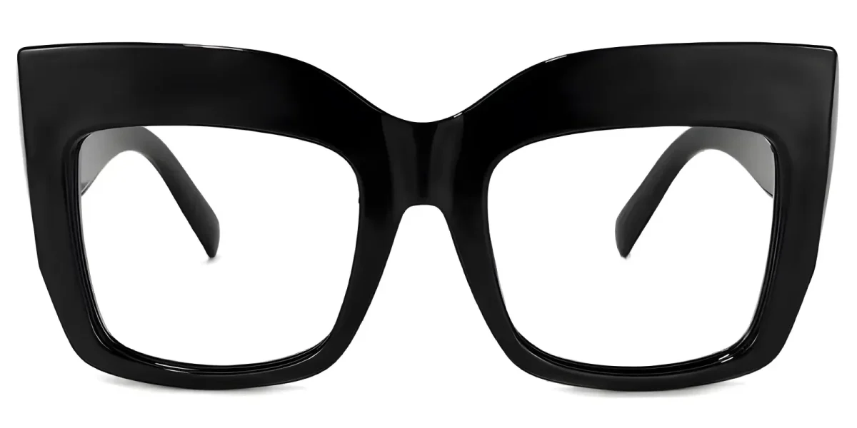 Retro Black Glasses 0