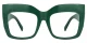 Retro Green glasses 3