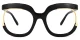 Carmine Black glasses 2