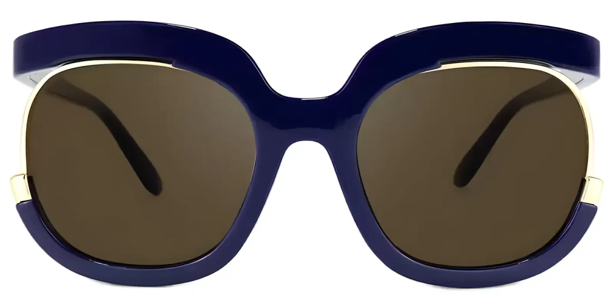 Carmine Dark-Blue-T Glasses 0