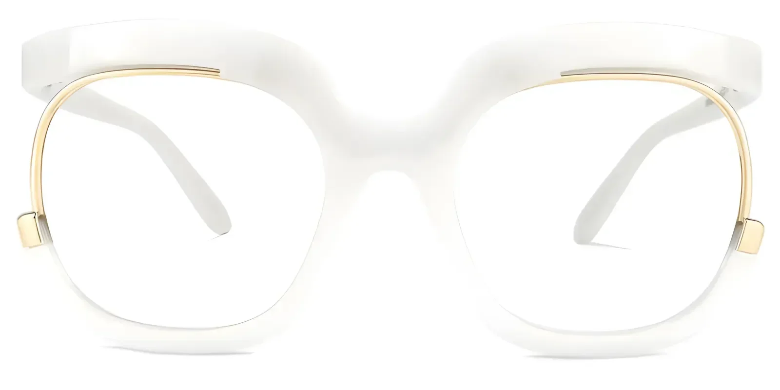 Carmine White eyeglass frame