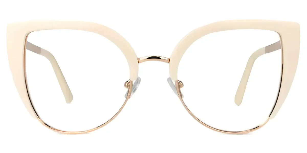 Adrienne White Glasses 0