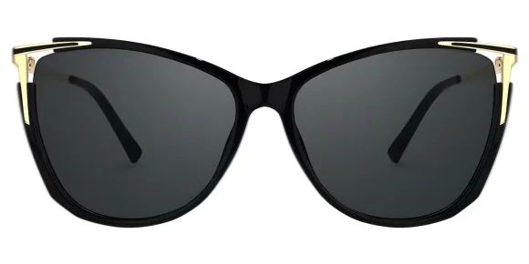 Bessie Black-T eyeglass frame