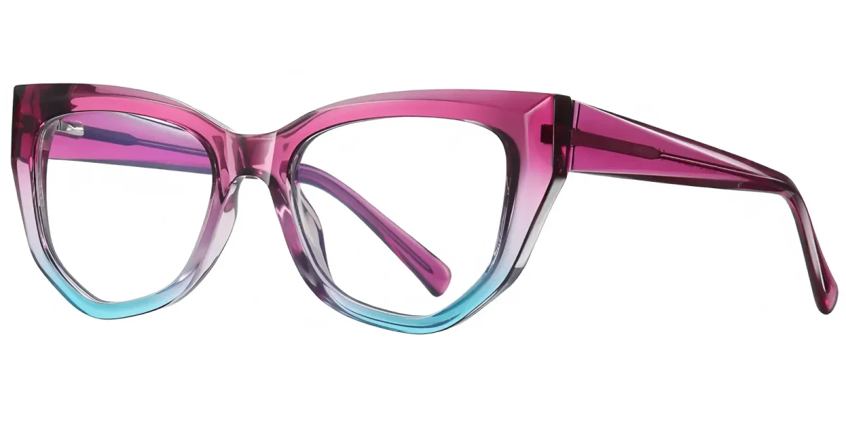 PF2156 Pink-Blue Glasses 1