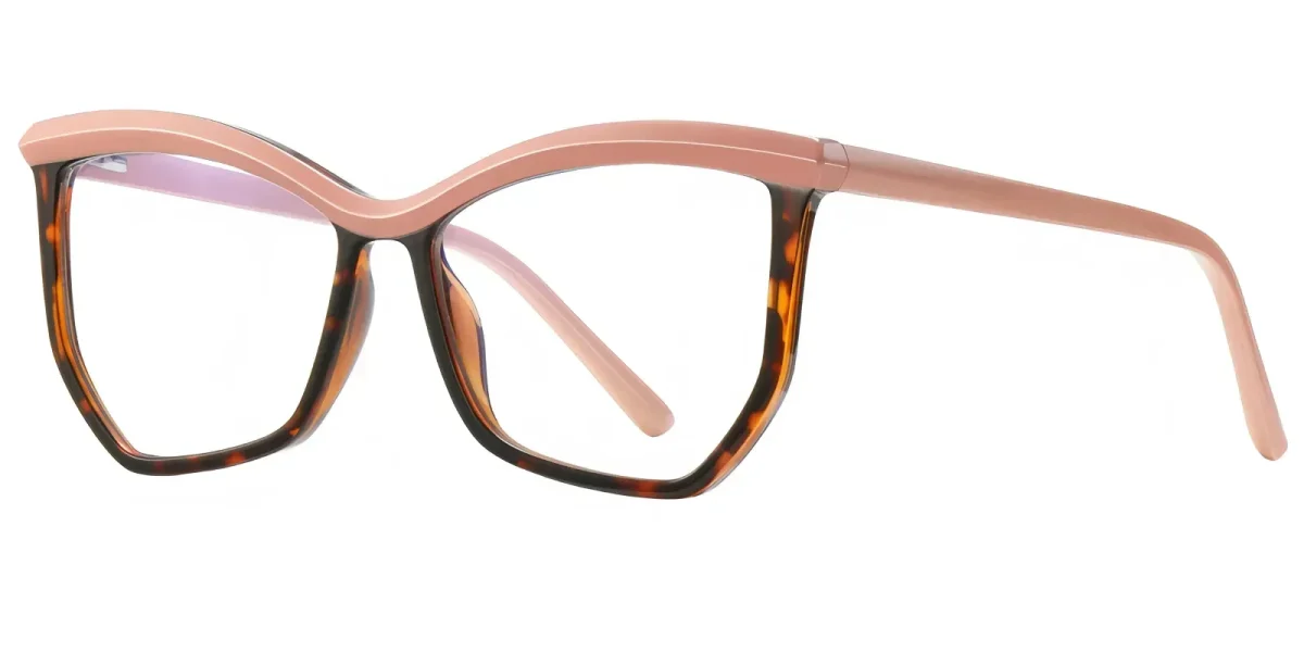 PF2161 Pink-Hawksbill Glasses 1