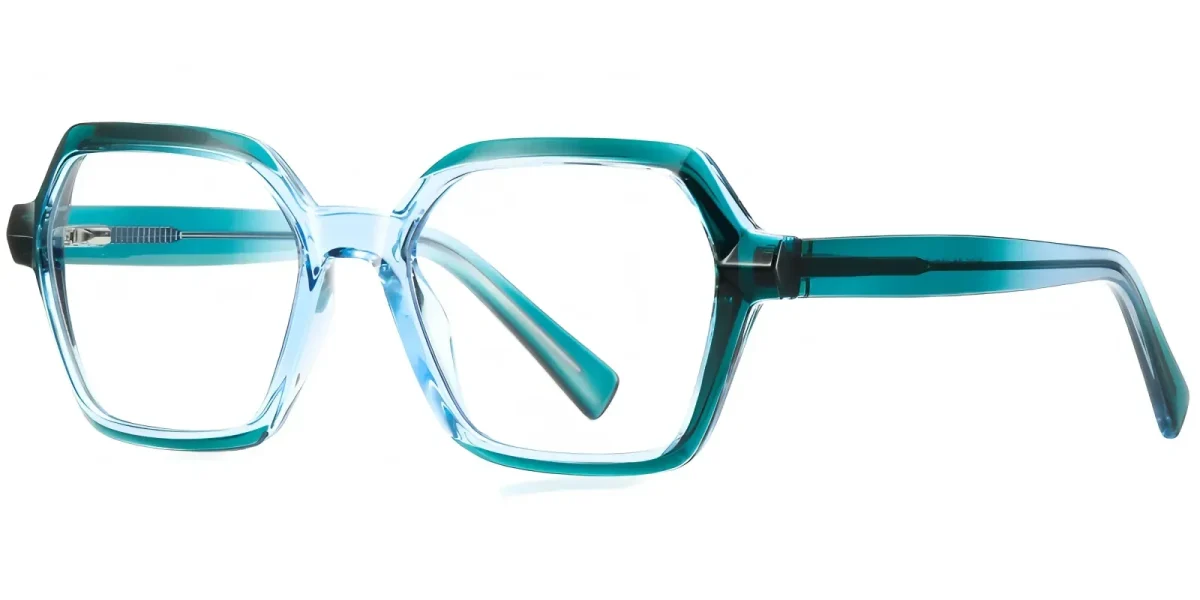 PF2162 Green-Blue Glasses 1