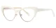 PF2178 White-Gold Glasses 1