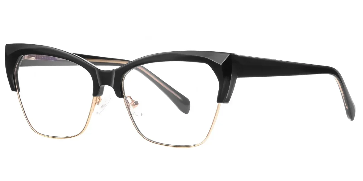 PF2180 Black-Gold Glasses 1