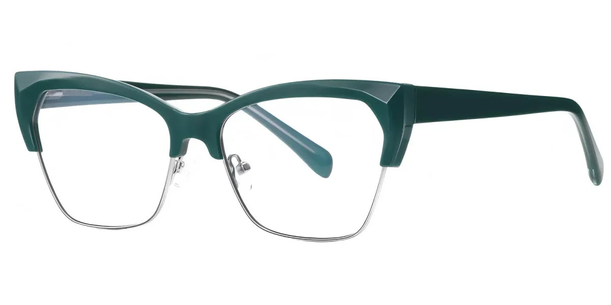 PF2180 Green-Silver Glasses 1
