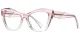 PF2197 Pink-Transparent Glasses 1